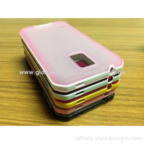 PC + TPU Cases for Samsung Galaxy S5, PC Bumper, Removable Separation Design, Multicolor Choose
